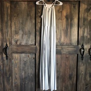 Candie’s Striped Maxi Dress